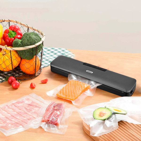 Вакуумный упаковщик Kitfort КТ-1527 95Вт черный