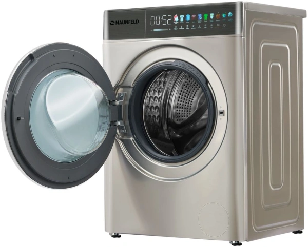 Стиральная машина Maunfeld MFWD14116S05 класс: B загр.фронтальная макс.:11кг (с сушкой) нержавеющая сталь инвертер