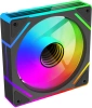 Вентилятор для корпуса Bloody BD-CF120ARGB2 ARGB 120х120x25 черный 4-pin 26дБ (BD-CF120ARGB2-BK) Ret