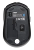 Мышь Acer OMR050 черный оптическая (1600dpi) беспроводная BT/Radio USB (6but)