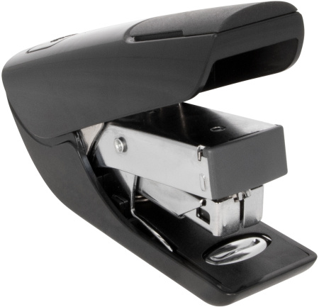 Степлер Kw-Trio 0556B-BLK Mini Air touch 24/6 26/6 (20листов) черный 50скоб пластик коробка