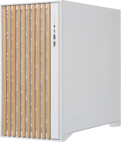 Корпус Formula TimberLine T0 белый без БП ATX 6x120mm 6x140mm 2xUSB3.0 audio