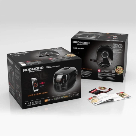 Мультиварка Redmond SkyCooker RMC-M903S 5л 1000Вт черный/серебристый