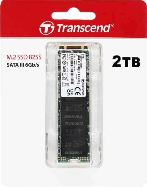 Накопитель SSD Transcend SATA-III 2TB TS2TMTS825S 825S M.2 2280 0.3 DWPD