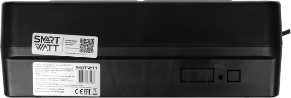 Источник бесперебойного питания Smartwatt SAFE PRO 600 360Вт 600ВА черный