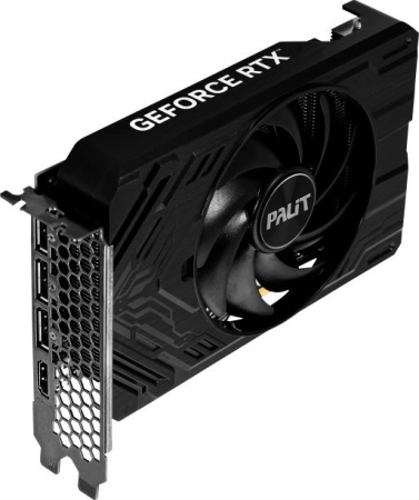 Видеокарта Palit PCI-E 4.0 RTX4060TI STORMX OC NVIDIA GeForce RTX 4060TI 8Gb 128bit GDDR6 2310/18000 HDMIx1 DPx3 HDCP Ret