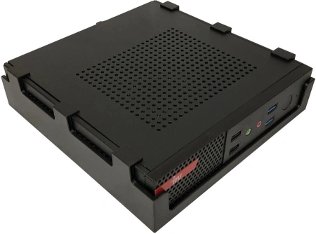 ПК IRU Опал 312 slim PG G6405 (4.1) 8Gb SSD256Gb UHDG 610 Free DOS GbitEth 90W черный (2057721)