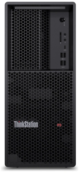 ПК Lenovo ThinkStation P3t MT i7 13700 (2.1) 16Gb SSD512Gb T400 4Gb CR Windows 11 Professional 64 GbitEth 500W kb мышь клавиатура черный (30GUSGUM00)