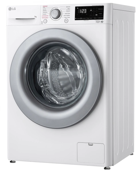 Стиральная машина LG F2V3HS4W класс: A загр.фронтальная макс.:7кг белый инвертер