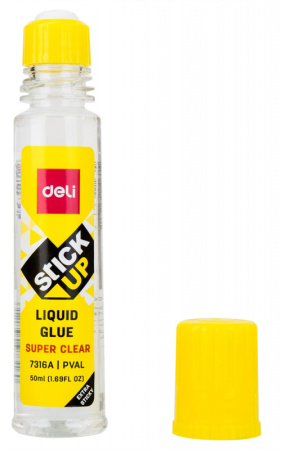 Клей жидкий Deli E7316A 50мл прозрачный