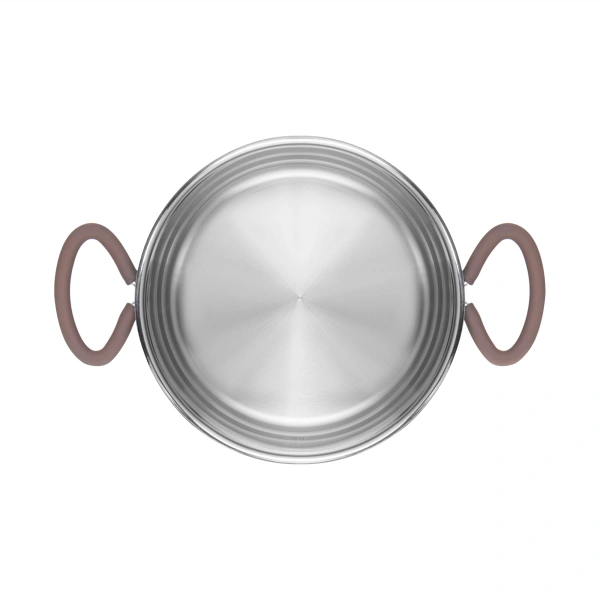 Кастрюля Rondell Etery RDS-1599 3.1л. d=20см (с крышкой) стальной