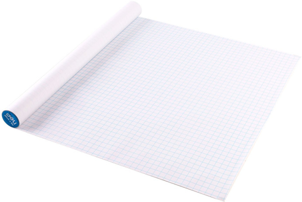 Пленка Deli EH831 Uspire для книги с липк.сл. ПП гладкая прозр. 500х3000