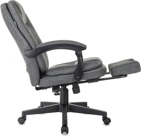 Кресло руководителя Бюрократ CH-868MSG-BF серый 3C1 крестов. пластик подст.для ног пластик черный