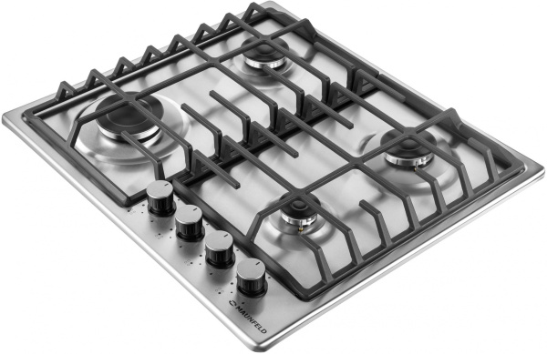 Газовая варочная поверхность Maunfeld EGHS.64.6CS/G нержавеющая сталь