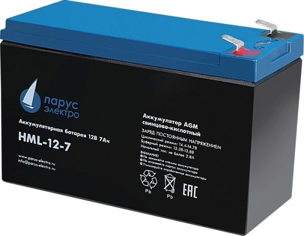 Батарея для ИБП Связь Инжиниринг HML-12-7 12В 7Ач