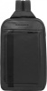 Рюкзак слинг Piquadro David CA6205S130/N черный кожа