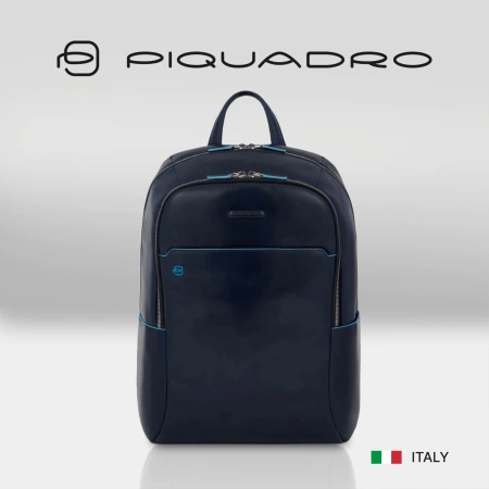 Рюкзак Piquadro Blue Square CA4762B2/BLU2 синий кожа
