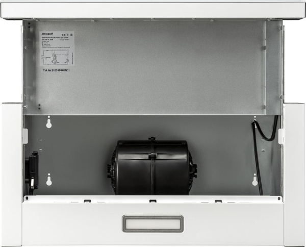 Вытяжка встраиваемая Weissgauff TEL 06 TC WH белый управление: сенсорное (1 мотор)