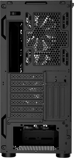 Корпус PcCooler ME200 MESH BK черный без БП ATX 2xUSB3.0 audio bott PSU