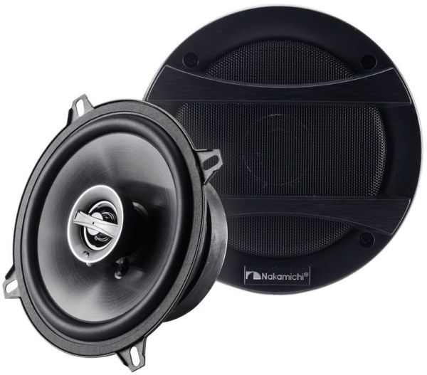 Колонки автомобильные Nakamichi NSE-1358 300Вт 89дБ 4Ом 13см (5дюйм) (ком.:2кол.) коаксиальные трехполосные