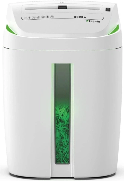 Шредер Kobra S4-Hybrid E/S серый (секр.Р-2)/ленты/20лист./40лтр./скрепки/скобы/пл.карты/CD