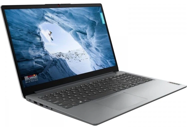 Ноутбук Lenovo IdeaPad 1 15IJL7 Celeron N4500 8Gb SSD256Gb Intel UHD Graphics 15.6" TN FHD (1920x1080) noOS grey WiFi BT Cam (82LX00D7PS)