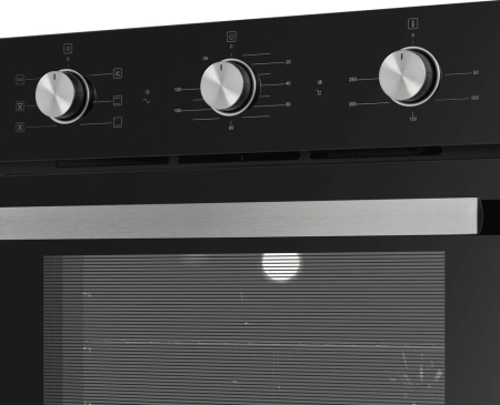 Духовой шкаф Электрический Maunfeld AEOF6060B черный