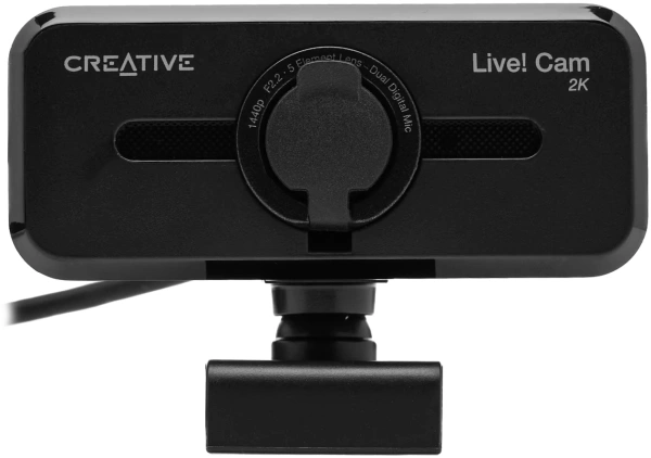 Камера Web Creative Live! Cam SYNC V3 черный 5Mpix (2560x1440) USB2.0 с микрофоном (73VF090000000)
