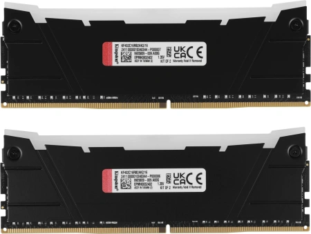 Память DDR4 2x8GB 3200MHz Kingston KF432C16RB2AK2/16 Fury Renegade RTL PC4-25600 CL16 DIMM 288-pin 1