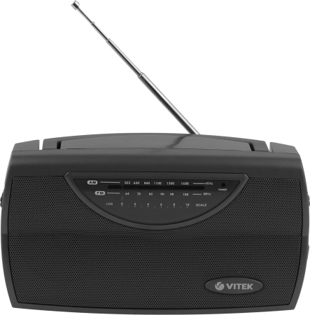 Радиоприемник настольный Vitek VT-3591 серый