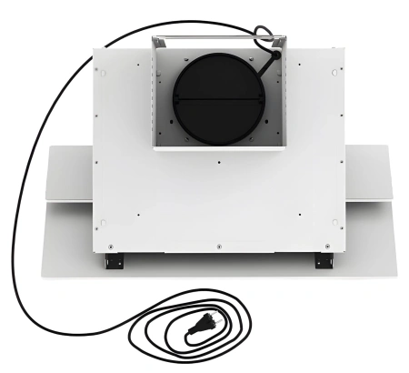 Вытяжка каминная Elikor Vertex WH 60 белый управление: сенсорное (1 мотор)