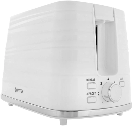 Тостер Vitek VT-1575 930Вт белый