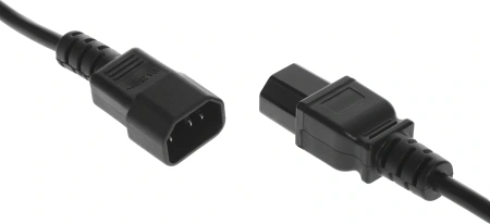 Шнур питания Lanmaster (LAN-PP13/14-10-BK) C13-С14 проводник.:3x0.75мм2 10м 220В 10А черный