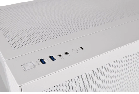 Корпус Thermaltake View 380 TG ARGB Snow белый без БП ATX 6x120mm 2x140mm 1x200mm 2xUSB3.0 audio bott PSU