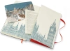 Блокнот Moleskine LIMITED EDITION I AM LONDON LEQP060IAMLO Large 130х210мм 240стр. слоновая кость страницы линейка твердая обложка белый