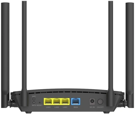 Роутер беспроводной Origo OWR1530AXG (OWR1530AXG/A1A) AX1500 10/100/1000BASE-T черный