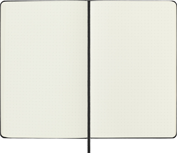 Блокнот Moleskine CLASSIC QP066 Large 130х210мм 240стр. пунктир твердая обложка черный