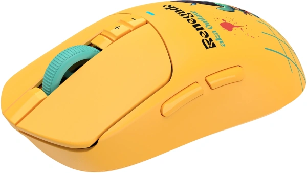 Мышь A4Tech Bloody R72 Ultra желтый оптическая 20000dpi беспров. USB-C 6but