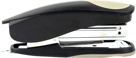 Степлер Kw-Trio 5516BLCK Half-strip Pollex 24/6 26/6 (20листов) встроенный антистеплер черный 105скоб