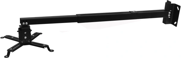 Кронштейн для проектора Buro PR04-140B чер потолочный поворот и наклон мин 80 макс 140см макс.20кг