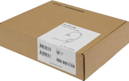 Наушники с микрофоном Epos Sennheiser SC 230 USB черный 2.9м накладные (1000516)