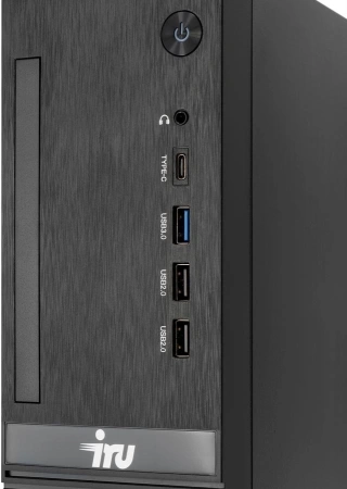 ПК IRU 310SC SFF Cel G6900 (3.4) 8Gb SSD256Gb UHDG 710 Windows 11 Professional GbitEth 200W черный (2017897)