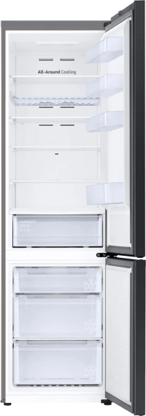 Холодильник Samsung RB38C6B2E22/EF 2-хкамерн. черный глянц. инвертер