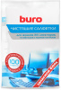 Салфетки Buro BU-Zscreen для экранов мониторов/плазменных/ЖК телевизоров/ноутбуков мягкая упаковка 100шт влажных