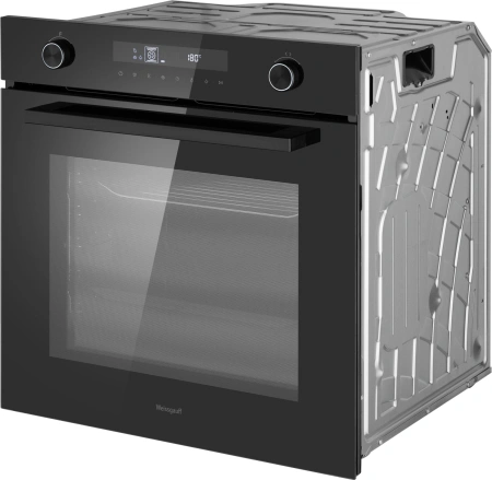 Духовой шкаф Электрический Weissgauff EOM 741 PDB Black Edition черный