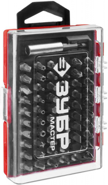 Набор бит Зубр 26089-H61 (61пред.) для шуруповертов