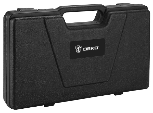 Ключ-трещотка Deko DKPT03 SET 3 113л/мин красный/черный