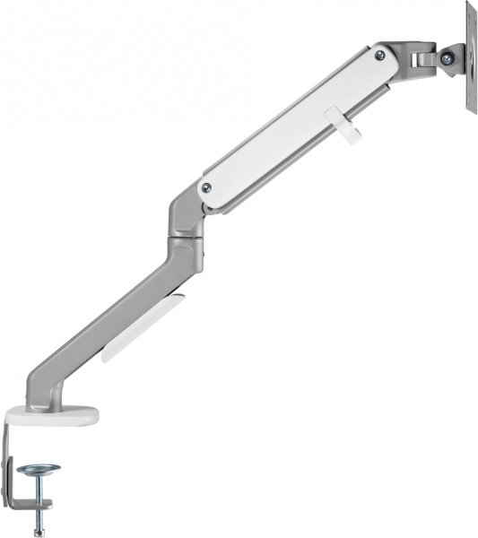 Кронштейн для мониторов Ultramounts UM734SIL серый/серебристый 17"-27" макс.7кг крепление к столешни