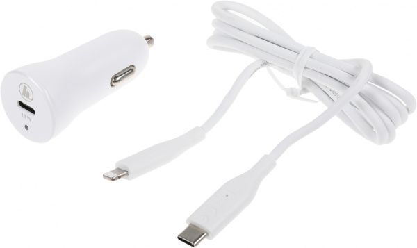 Комплект зар./устр. Hama H-183297 3A (PD) USB Type-C для Apple белый (00183297)