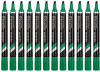 Набор маркеров перманентных Deli EU10150-P Think скошенный пиш. наконечник 1.5-5мм зеленый коробка к